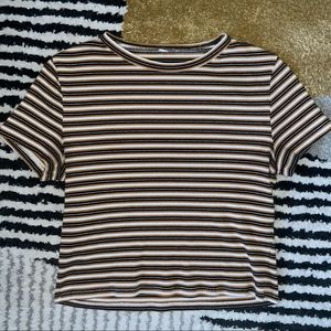 Striped Crop Top
